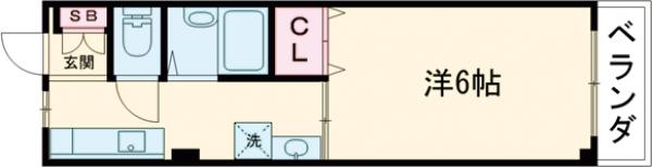 コーポヒラナカの間取り
