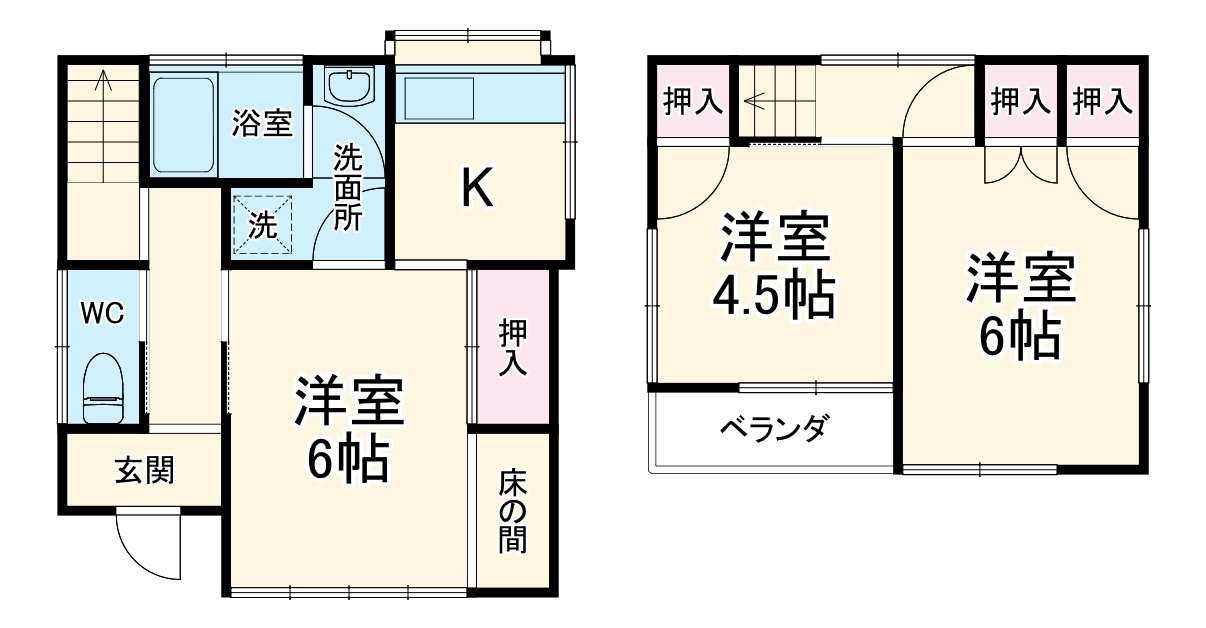 ひばりガーデンの間取り