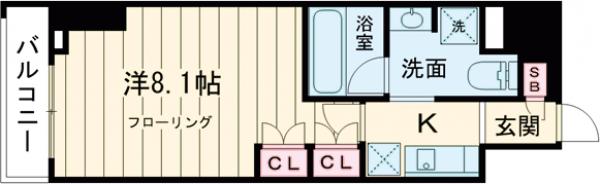 ステージグランデ台東根岸アジールコートの間取り