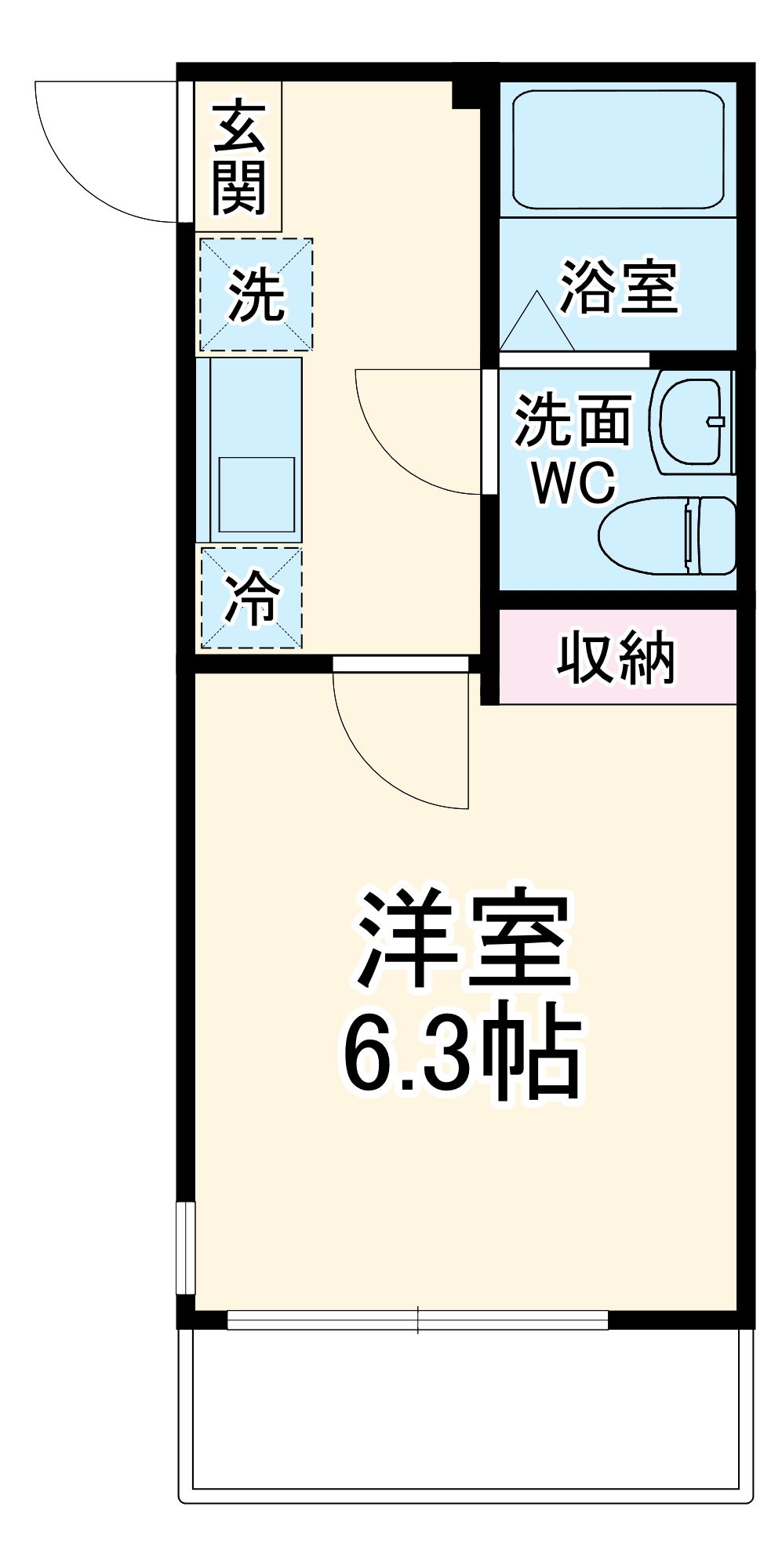 アザーレ・ソラ小田急相模原の間取り
