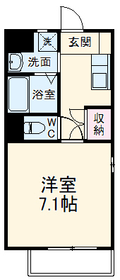 第2レパラディ3の間取り