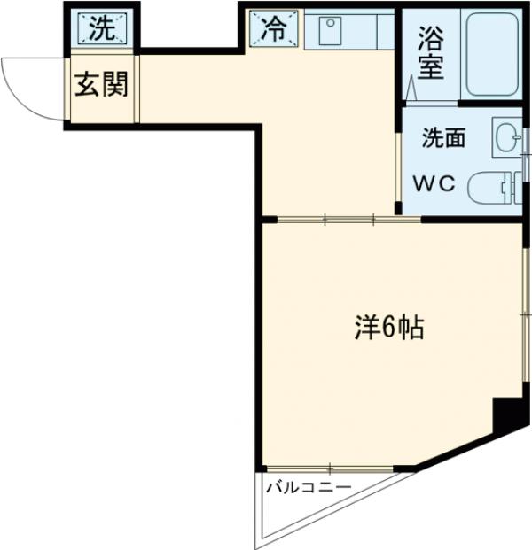 スカイビルの間取り