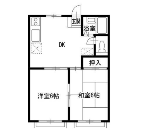 コートいずみの間取り