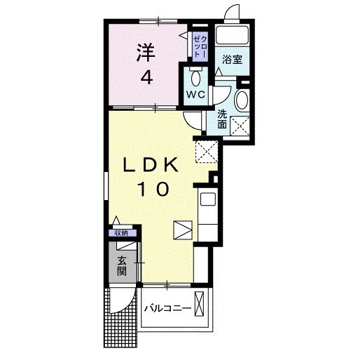 ヴィオラの間取り