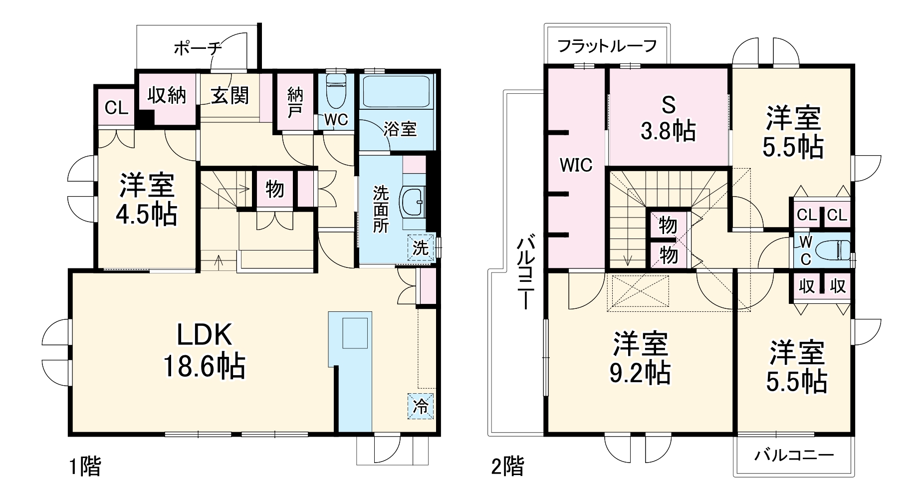 高針台２丁目戸建の間取り