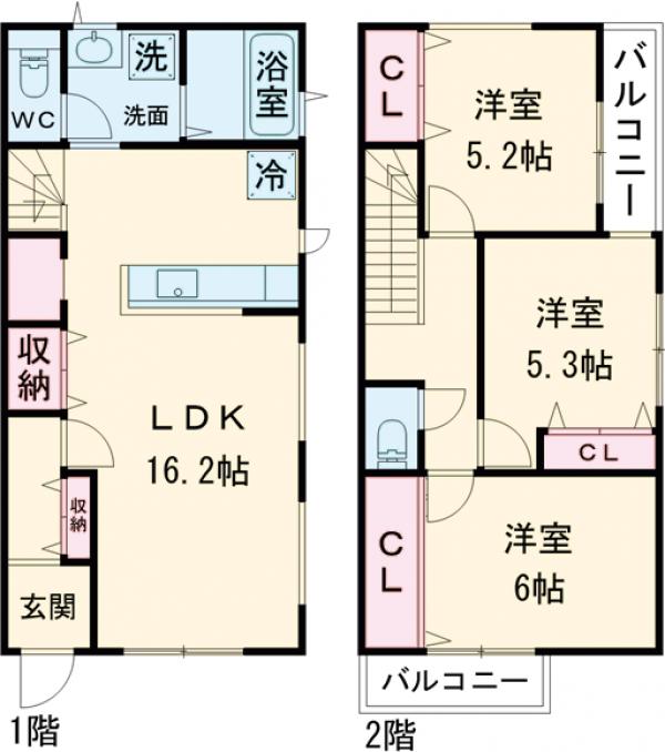 austの間取り