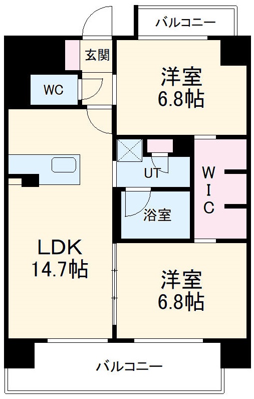Village de Mizuhoの間取り