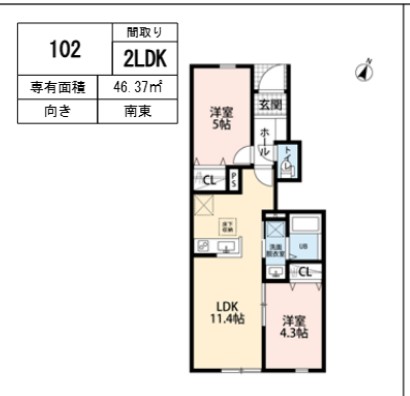 1/1 間取