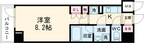 コンフォリア成増の間取り