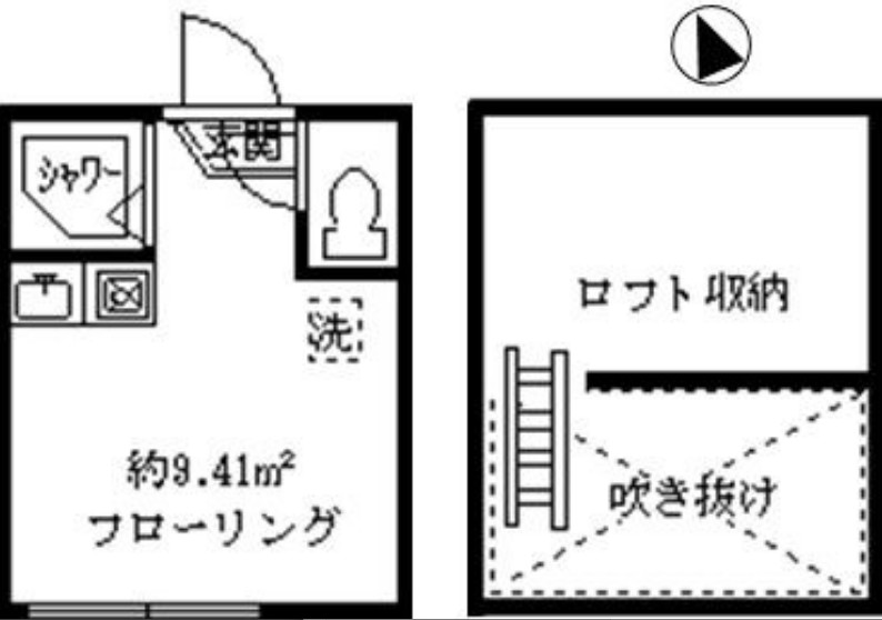 フェリス下高井戸の間取り