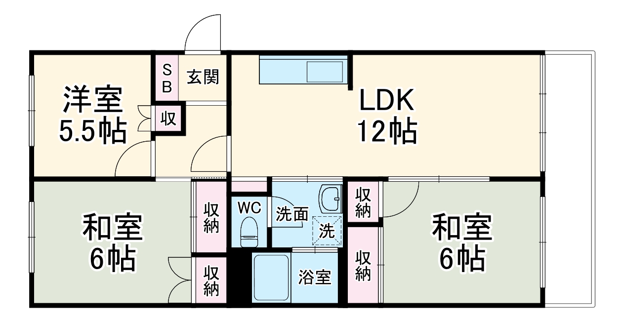 間取