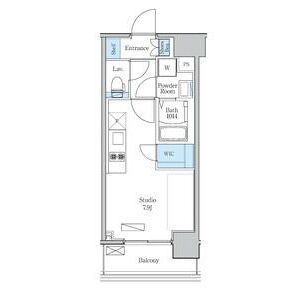 千代田の完工年月(2022年7月)築の賃貸マンションの間取り