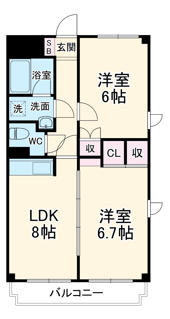 オペナビラの間取り