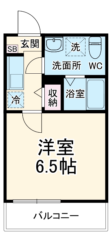 ソルロス船橋の間取り