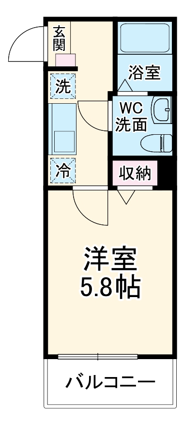 ソルロス船橋の間取り