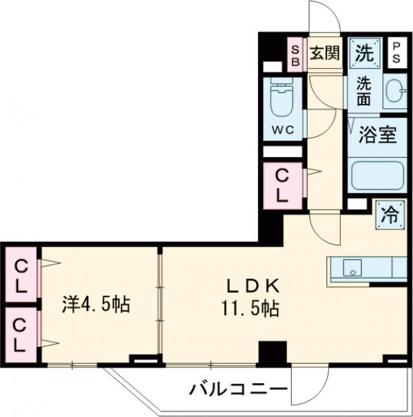 1/6 間取