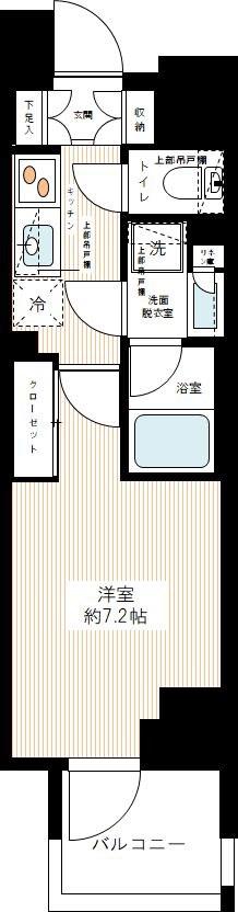 デュフレ南千住の間取り
