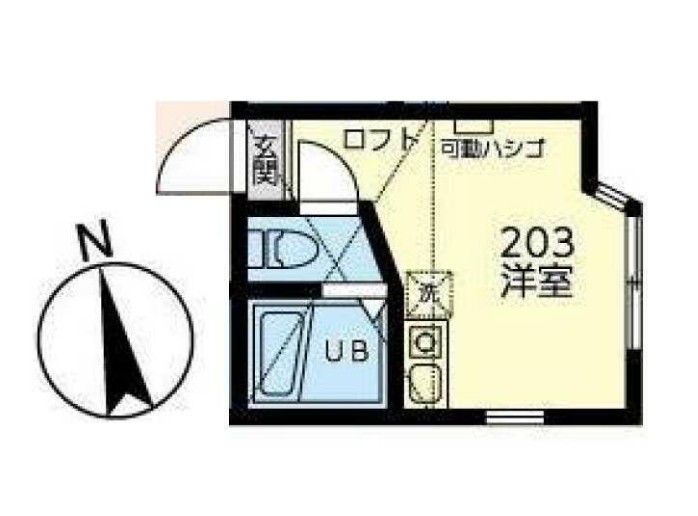 ユナイト浅田マイティージョーの間取り