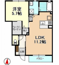 GAROの間取り