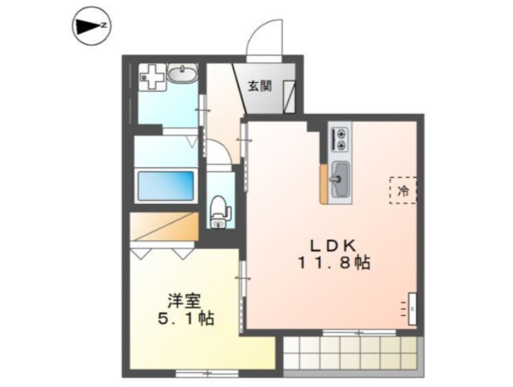 鶴見区下末吉新築マンションの間取り