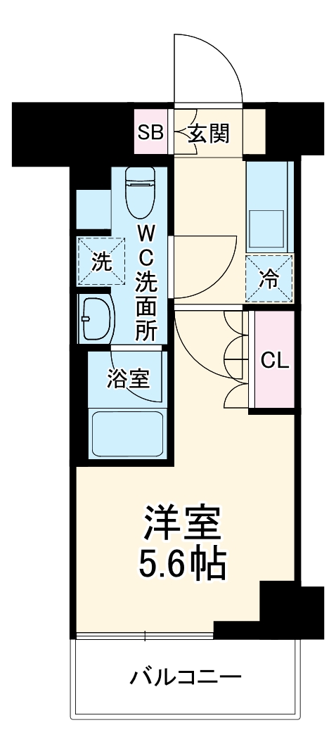 セジョリ横浜WESTⅡの間取り