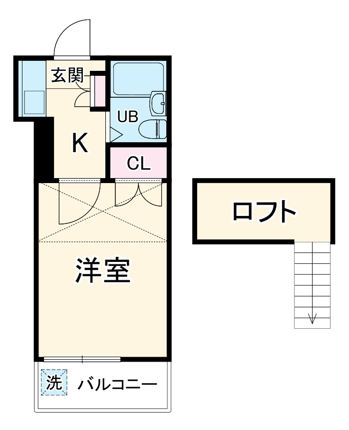本厚木第7の間取り