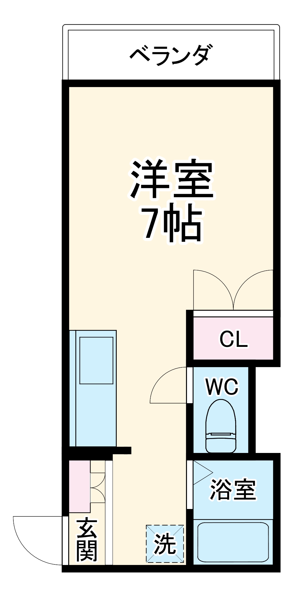 ロイヤルハイツ別所の間取り