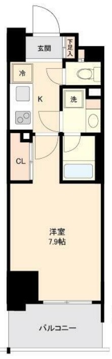 プライマル南砂の間取り