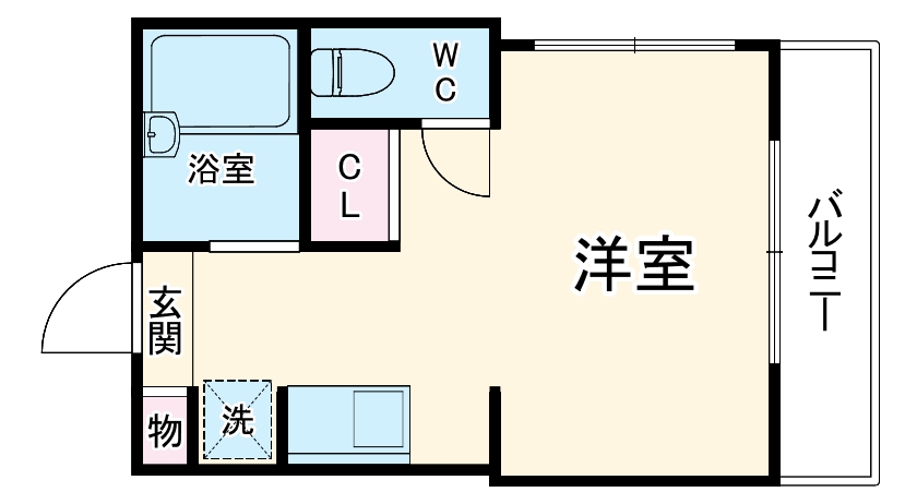 ヴィラージュ大宮の間取り