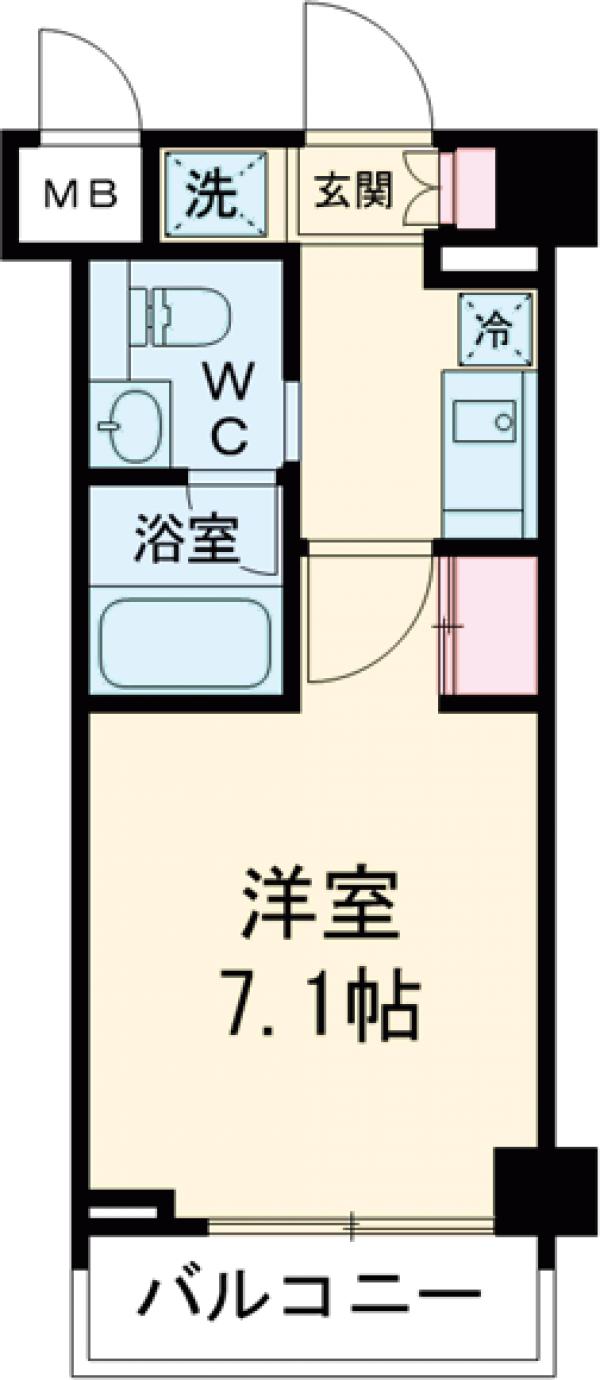 ドゥーエ西池袋の間取り