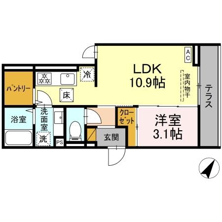 汐見丘PJの間取り