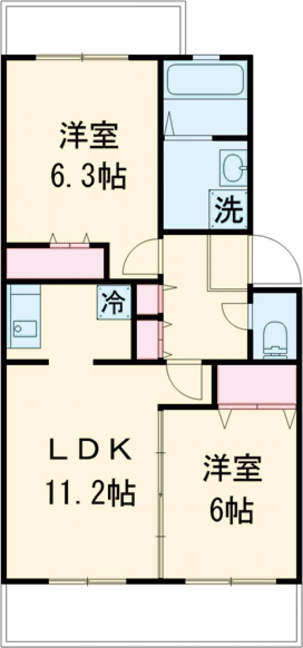 ファミールグランの間取り