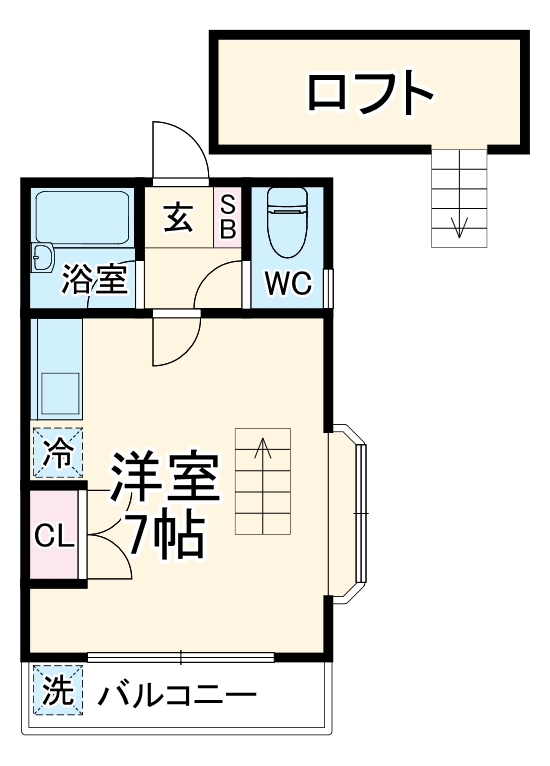 レジェンドハマノの間取り