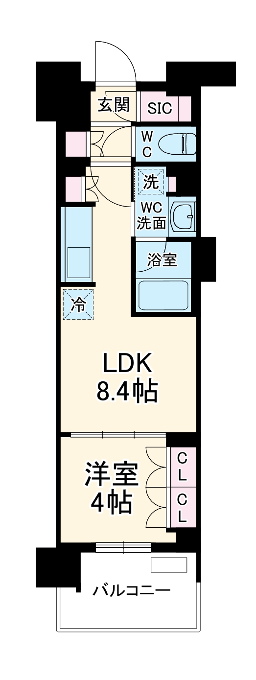 スカイグランデ津田沼の間取り