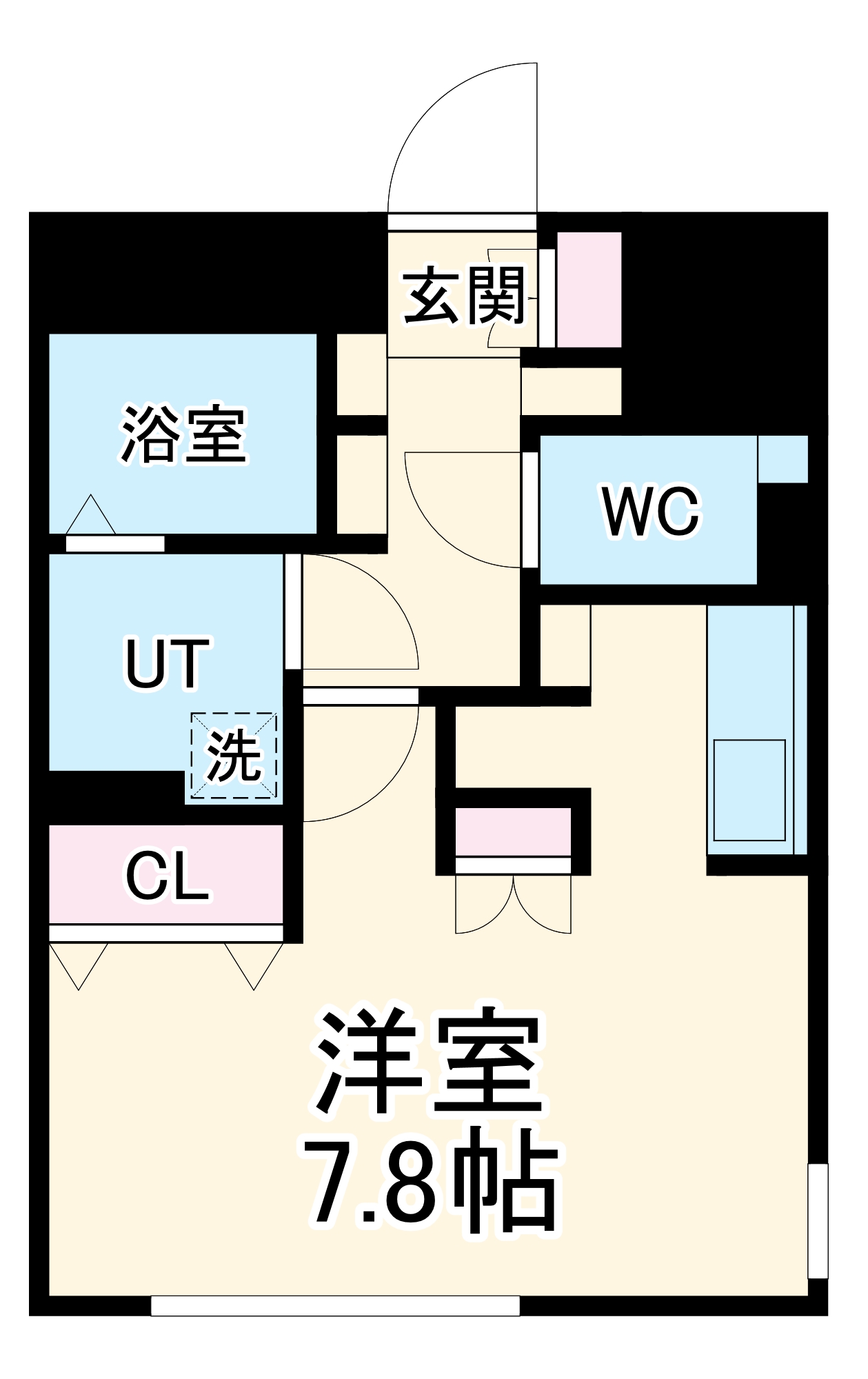 WELL COURT TENMAの間取り
