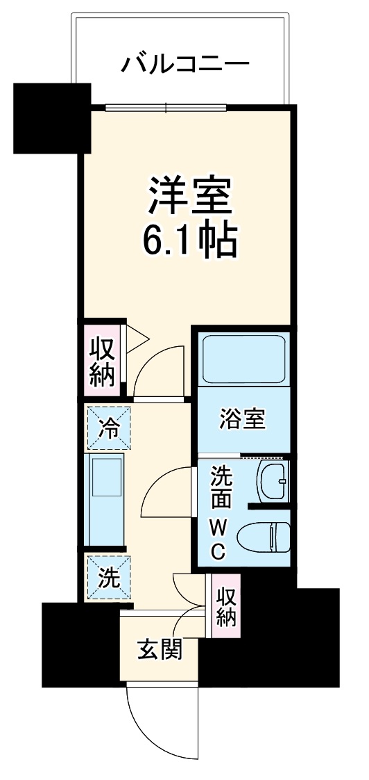 オーパスホームズ南行徳の間取り