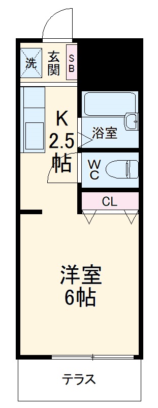 ウィンピア21の間取り
