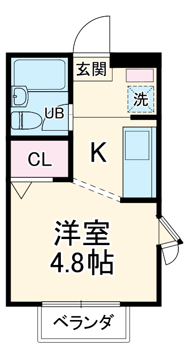 マイハイツの間取り