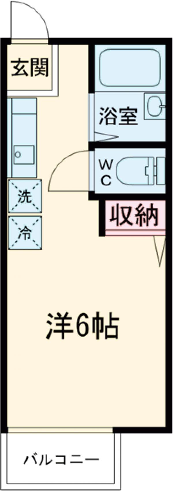ウィステリアⅡの間取り