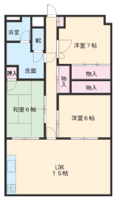 OS・SKYフレックス藤が丘の間取り