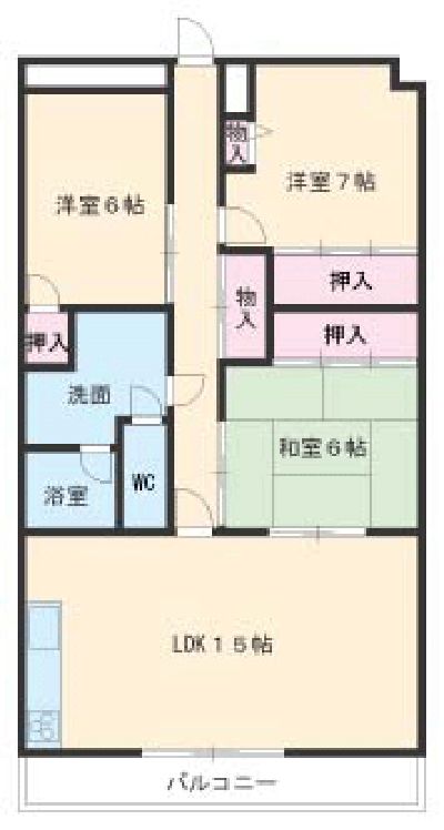 OS・SKYフレックス藤が丘の間取り