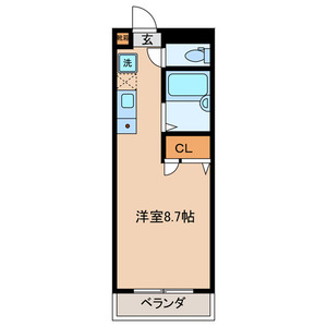 第6宮田ビルの間取り