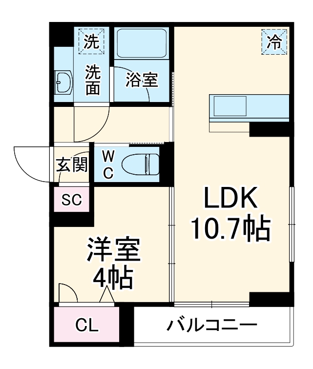 D paina 犬蔵の間取り