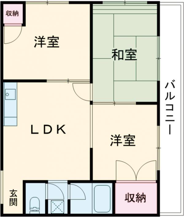 パール・ハイツの間取り