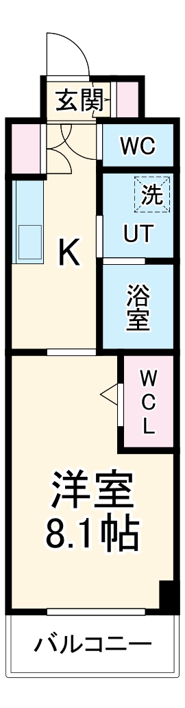 MELIA AOYAMAの間取り