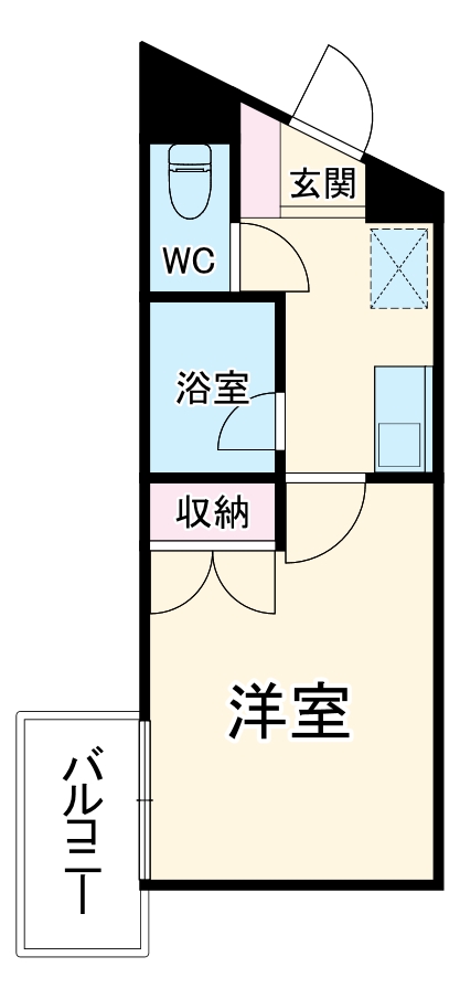 LCレジデンス川崎多摩の間取り