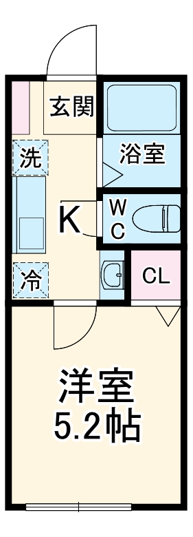 Lab Residence Kanoedaiの間取り