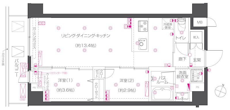 間取