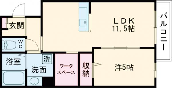 Grandir(グランディール)の間取り