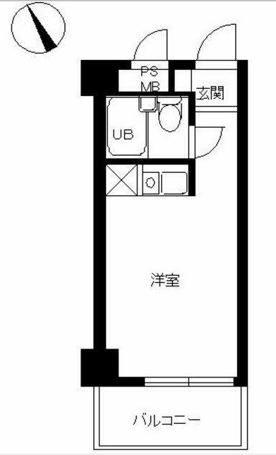 スカイコート相模原イイハシの間取り